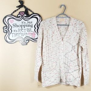 Full Fashioned Multicolored Cardigan, size Large